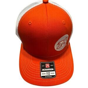 76 Richardson 112 Trucker Adjustible Orange White